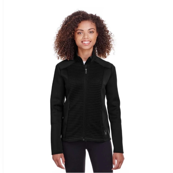 SPYDER Women's Black Fitted Jacket | 10 - Picture 1 of 9